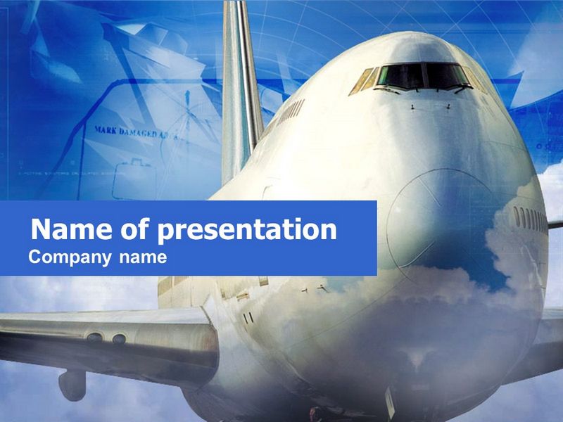 Large Aircraft - Free Google Slides theme and PowerPoint template
