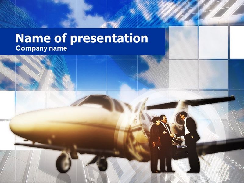 Private Jet - Free Google Slides theme and PowerPoint template
