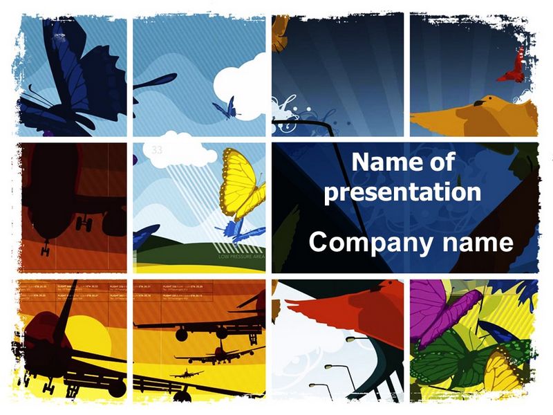 Flying - Free Google Slides theme and PowerPoint template
