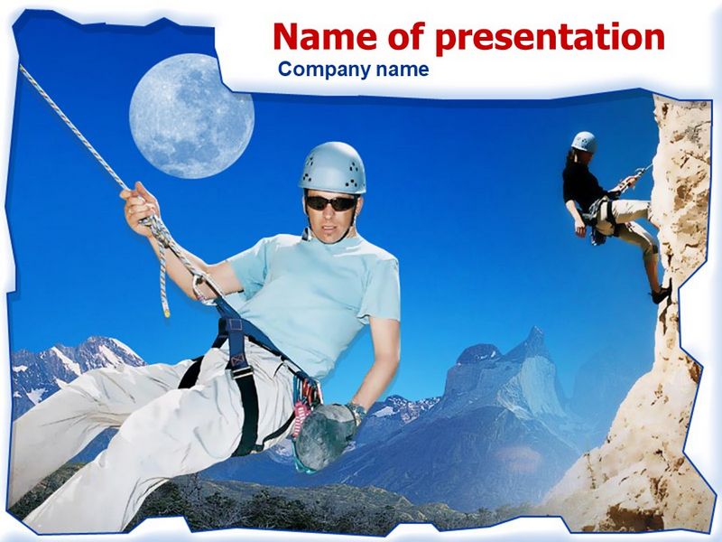Rock Climbing - Free Google Slides theme and PowerPoint template
