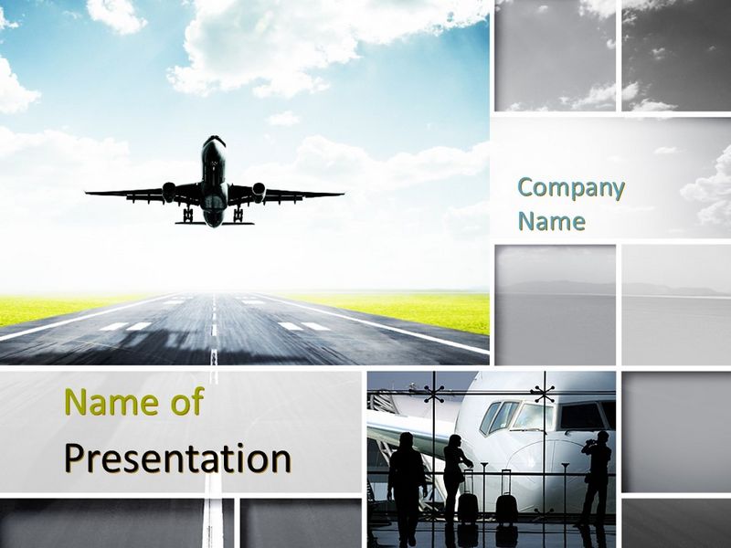 Runway PowerPoint Template and Google Slides Theme

