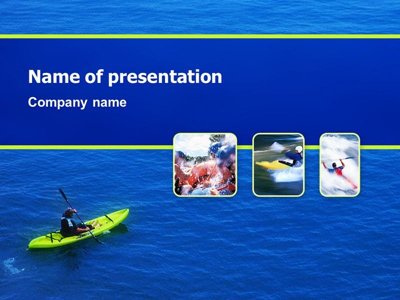 Kayaking - Free Google Slides theme and PowerPoint template
