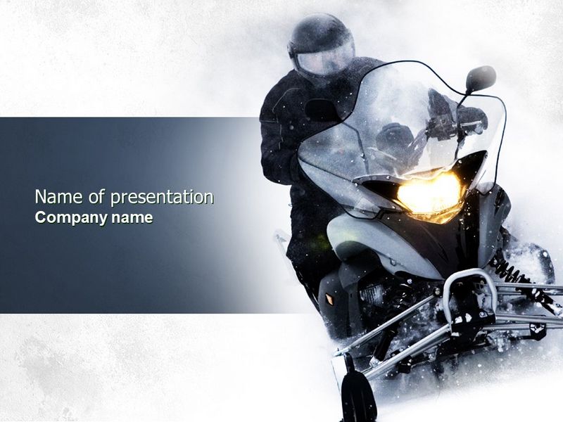 Snowmobile - Free Google Slides theme and PowerPoint template
