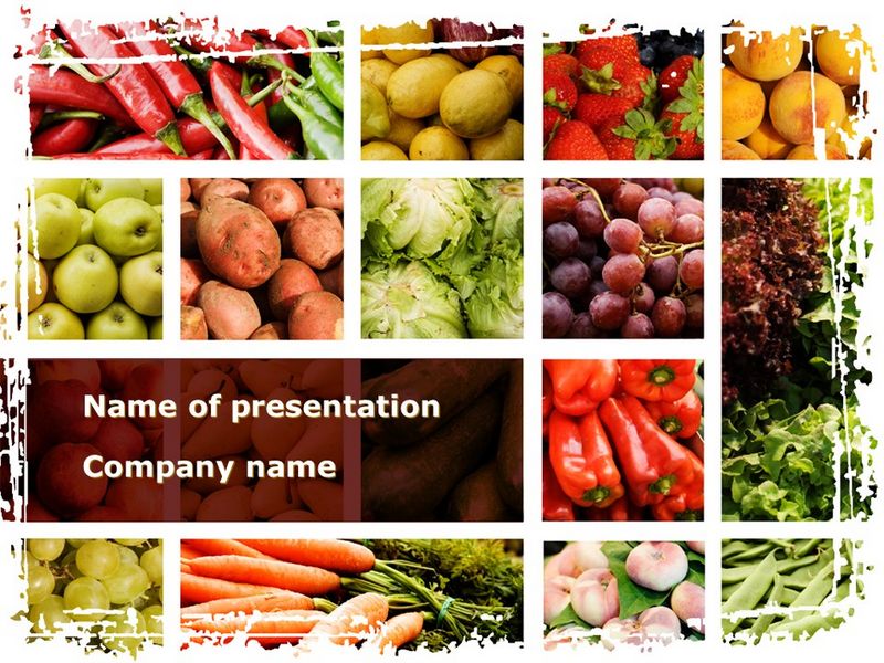 Vegetables Collage - Free Google Slides theme and PowerPoint template
