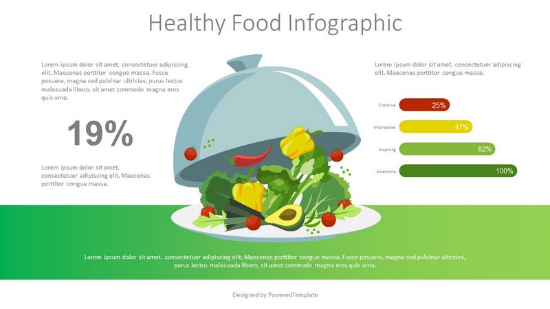 Healthy Food Infographic - Free Google Slides theme and PowerPoint template
