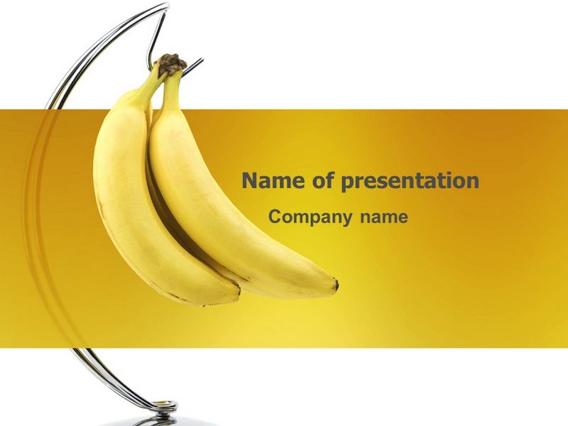 Bananas - Free Google Slides theme and PowerPoint template
