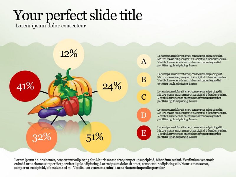 Nutrients in Food Infographics (for PowerPoint and Google Slides)
