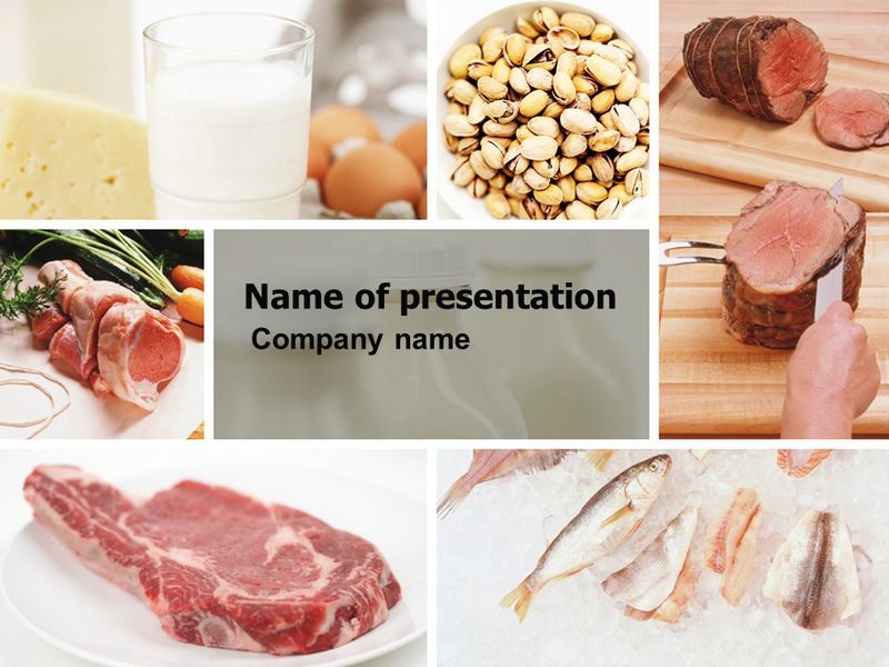 Food Protein - Free Google Slides theme and PowerPoint template
