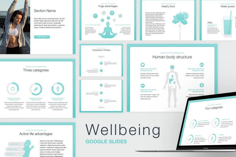 Wellbeing Google Slides Template
