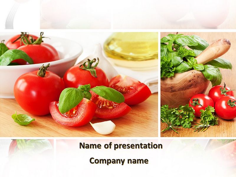 Sliced Tomatoes - Free Google Slides theme and PowerPoint template
