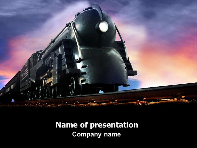 Steam Locomotive - Free Google Slides theme and PowerPoint template
