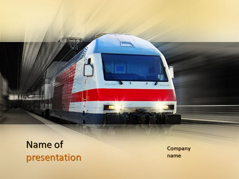 Electric Locomotive - Free Google Slides theme and PowerPoint template
