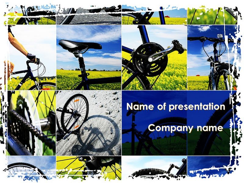 Summer Cyclist Tour - Free Google Slides theme and PowerPoint template
