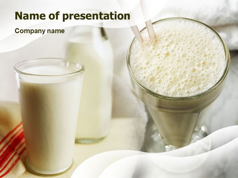 Milk Shake - Free Google Slides theme and PowerPoint template
