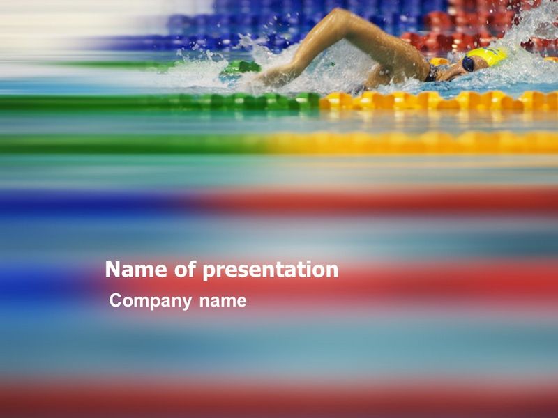Swimming Contest - Free Google Slides theme and PowerPoint template
