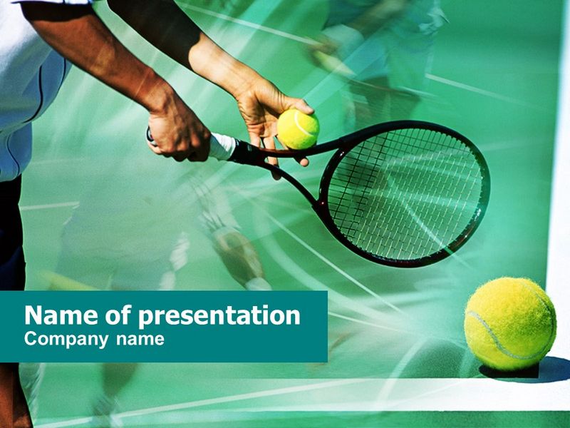 Tennis Court - Free Google Slides theme and PowerPoint template

