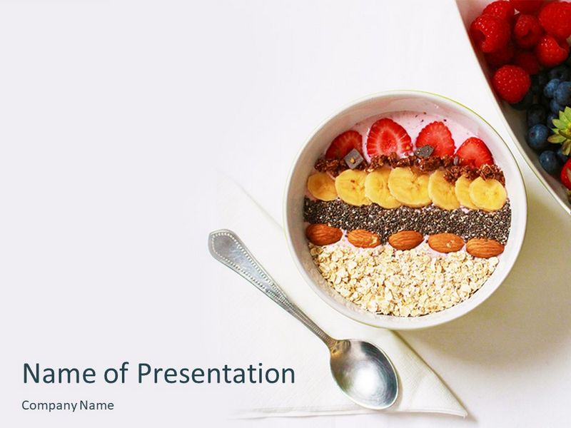 Healthy Breakfast - Google Slides theme and PowerPoint template
