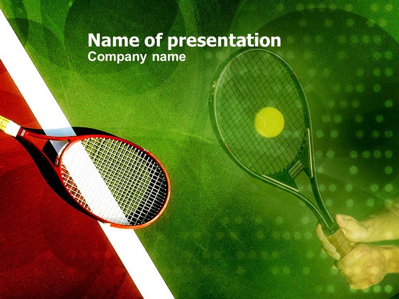 Tennis Rackets - Free Google Slides theme and PowerPoint template
