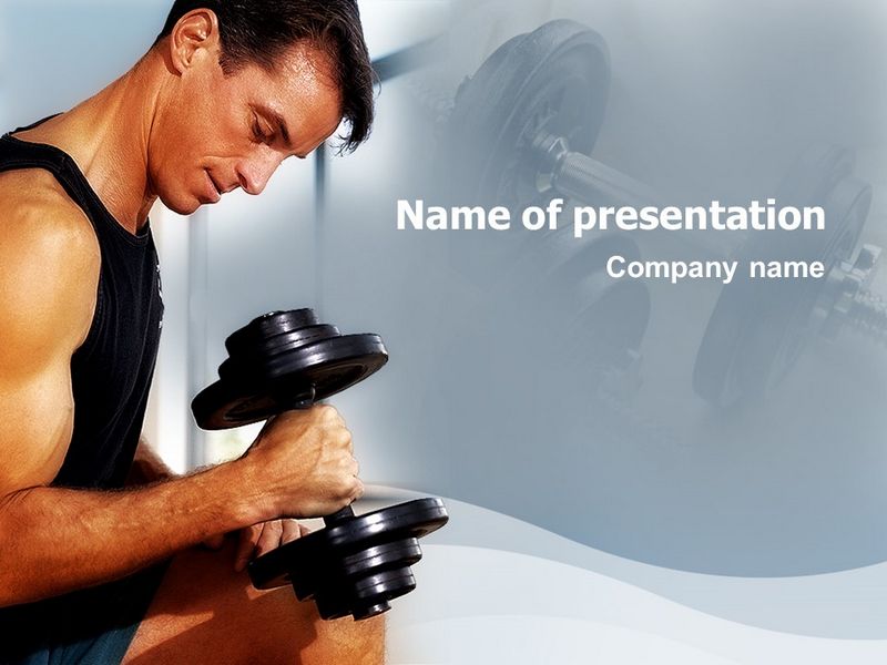 Bodybuilding Exercise - Free Google Slides theme and PowerPoint template
