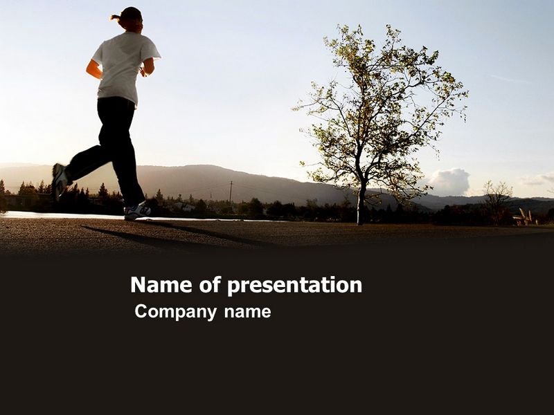 Morning Jogging - Free Google Slides theme and PowerPoint template

