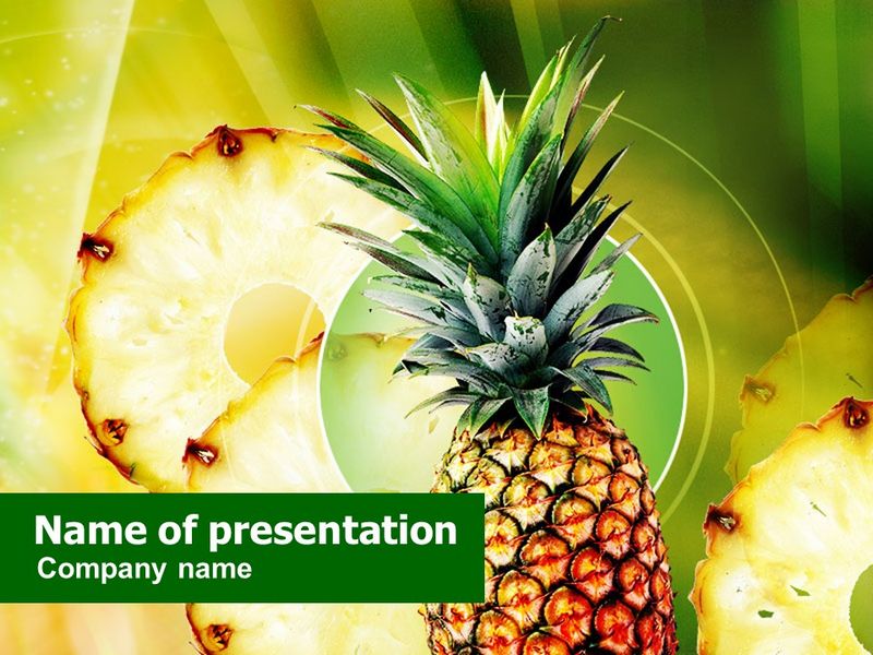 Pineapple - Free Google Slides theme and PowerPoint template
