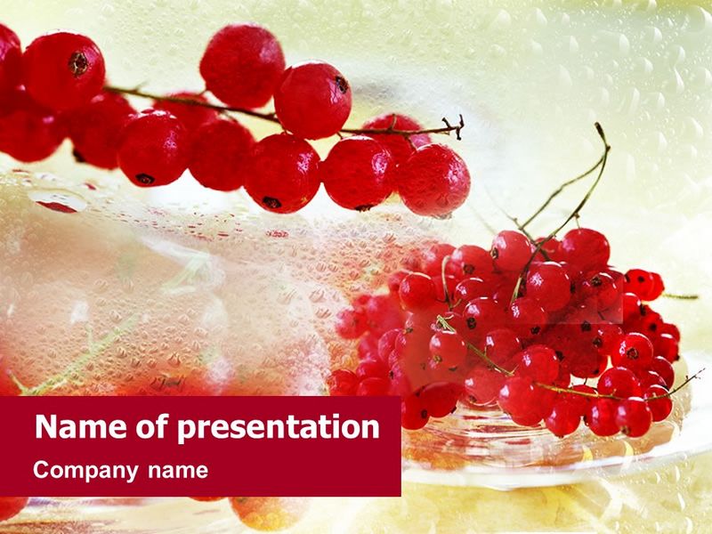 Red Currant - Free Google Slides theme and PowerPoint template
