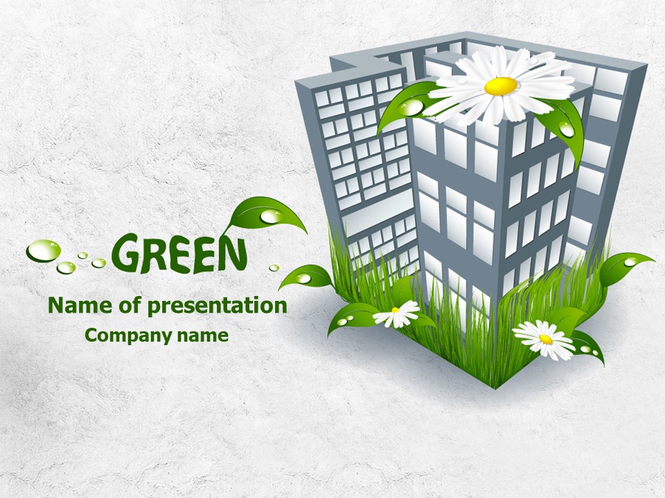 Green Building - Free Google Slides theme and PowerPoint template
