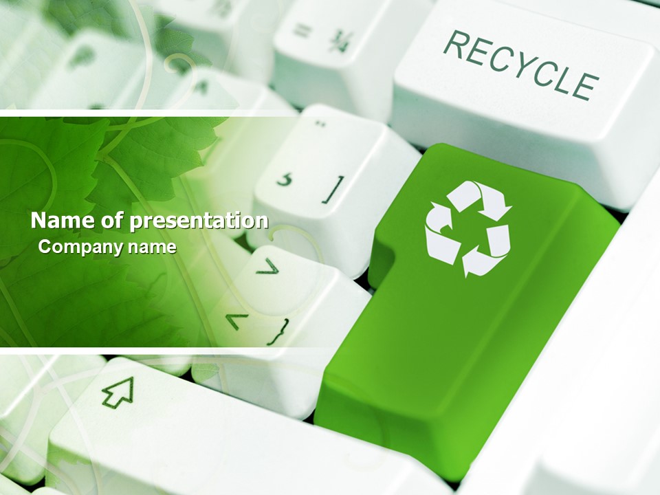Recycling Technology - Free Google Slides theme and PowerPoint template
