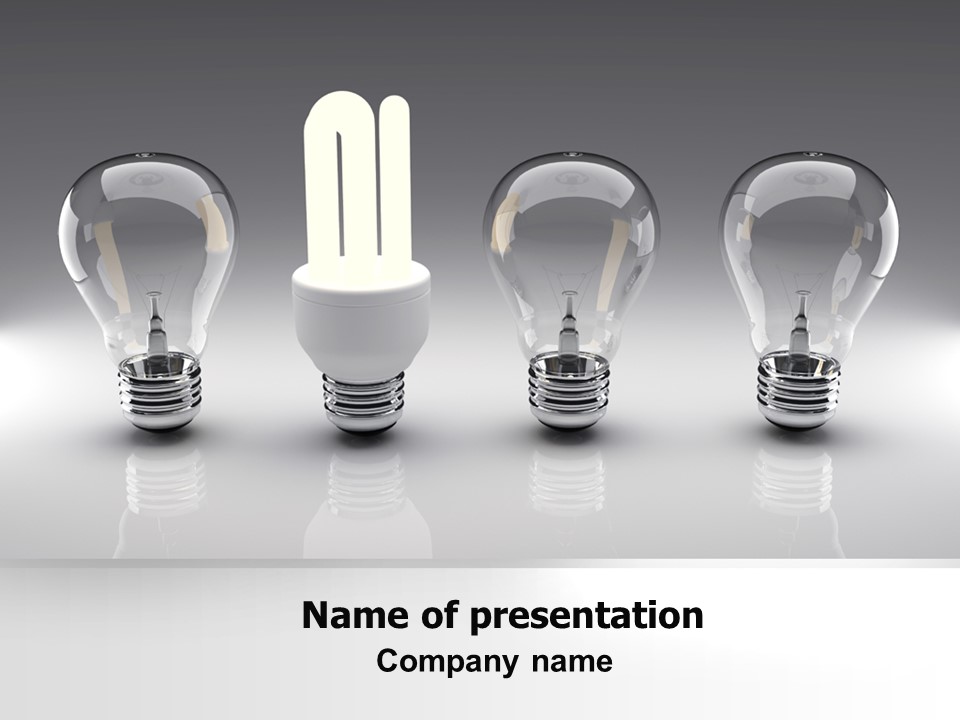 Economy Light Bulb - Free Google Slides theme and PowerPoint template
