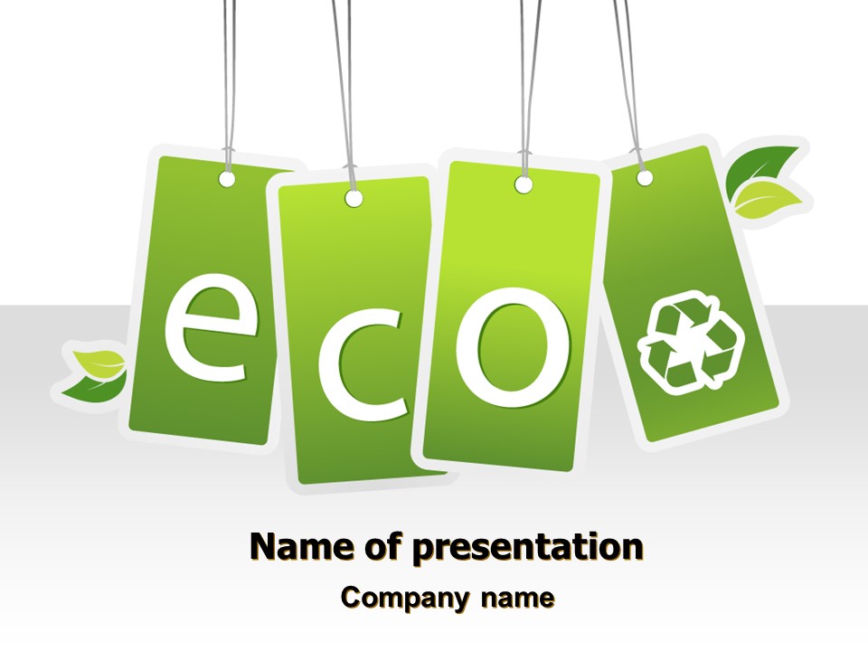Eco Sign - Free Google Slides theme and PowerPoint template

