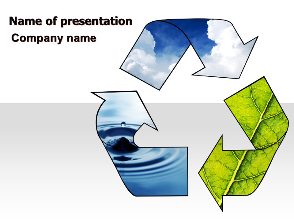 Recycle PowerPoint Template and Google Slides Theme
