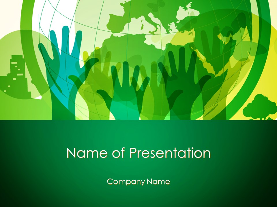 Save The Planet PowerPoint Template and Google Slides Theme
