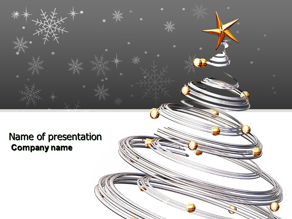 New Year Tree - Free Google Slides theme and PowerPoint template
