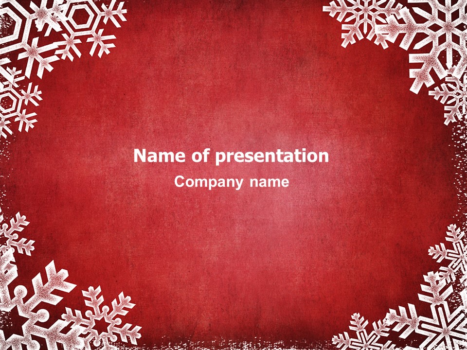 Christmas Theme PowerPoint Template and Google Slides Theme
