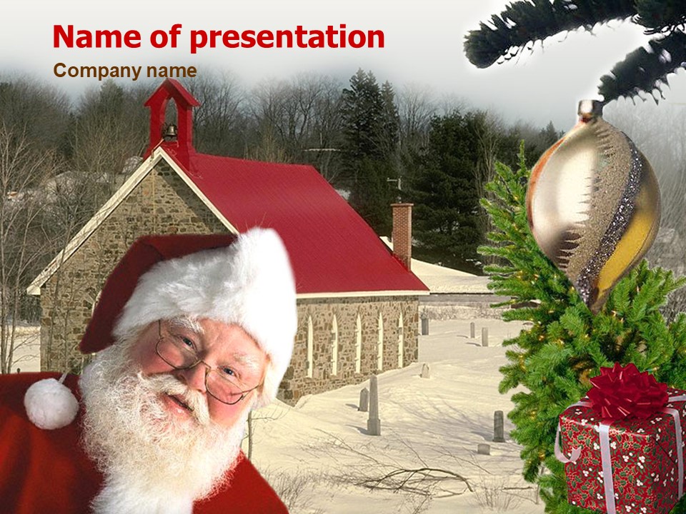 Christmas Presentation -- Santa Claus - Free Google Slides theme and PowerPoint template
