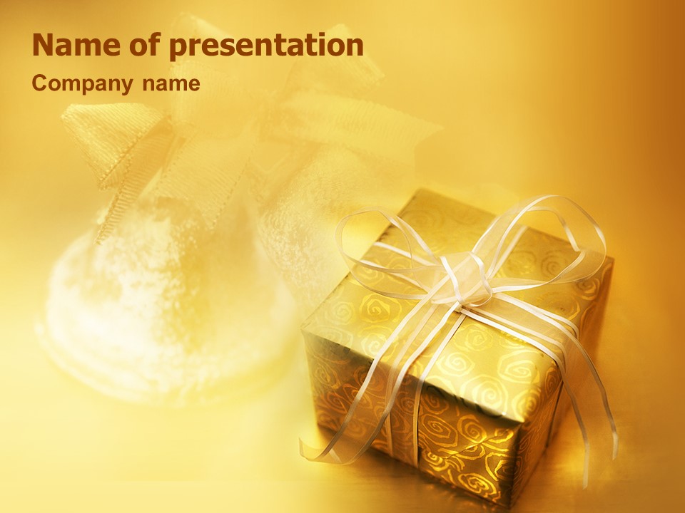 A Gift For Christmas - Free Google Slides theme and PowerPoint template
