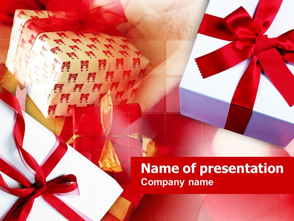 Gift Wrapping - Free Google Slides theme and PowerPoint template
