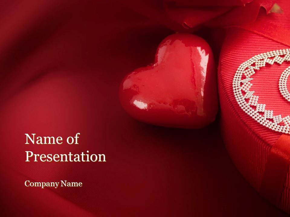 Marzipan Heart - Free Google Slides theme and PowerPoint template
