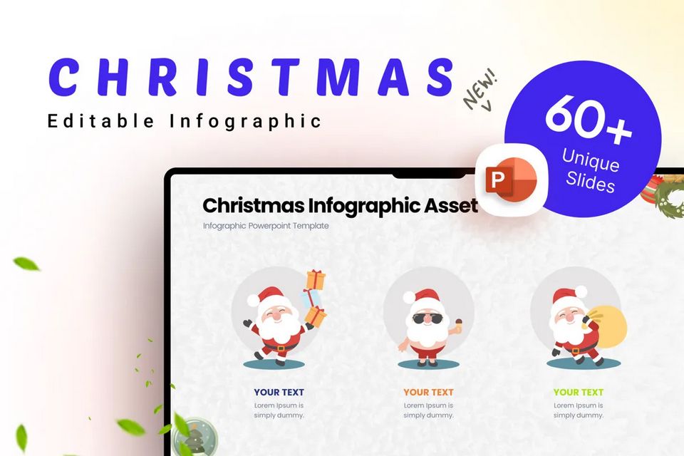 Christmas - Infographic PowerPoint Template
