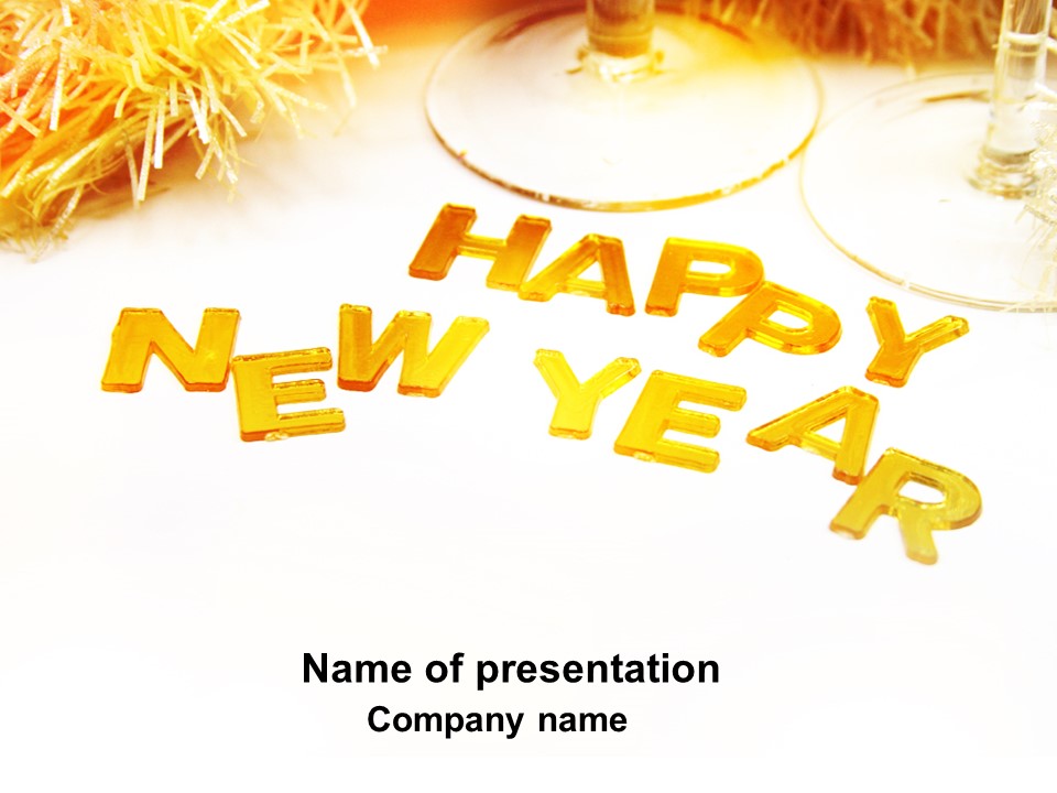 New Year Party - Free Google Slides theme and PowerPoint template
