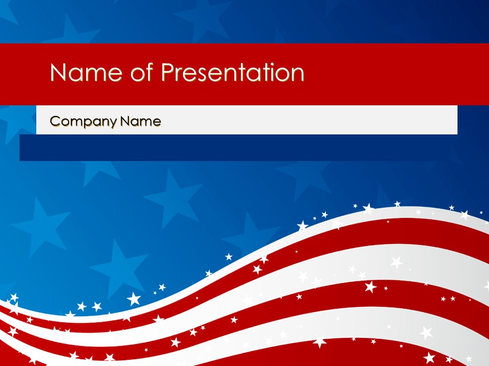 Fourth Of July PowerPoint Template and Google Slides Theme
