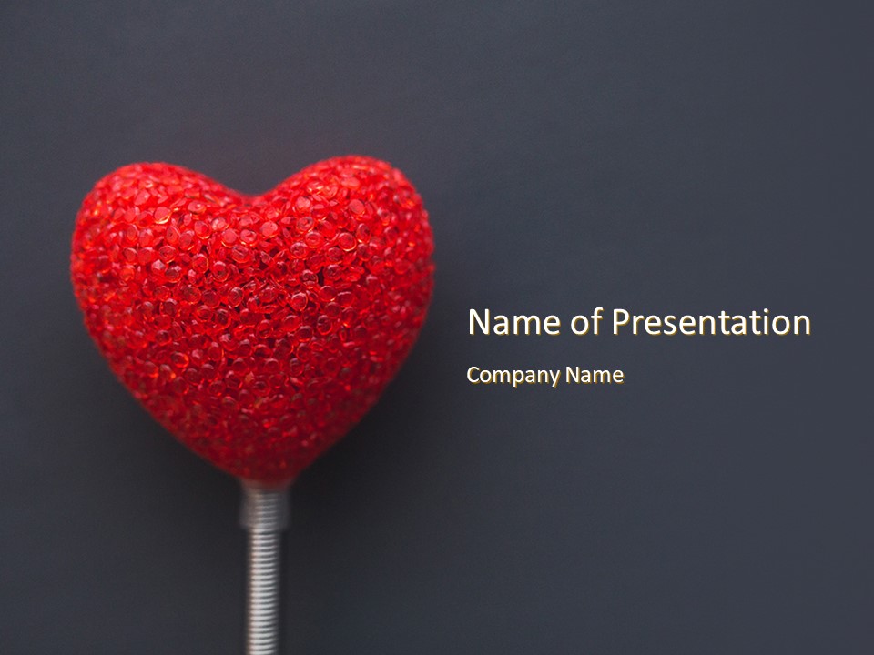 Big Red Heart - Free Google Slides theme and PowerPoint template
