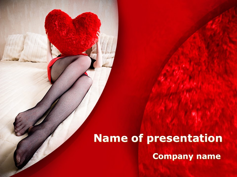Lady with Heart - Free Google Slides theme and PowerPoint template
