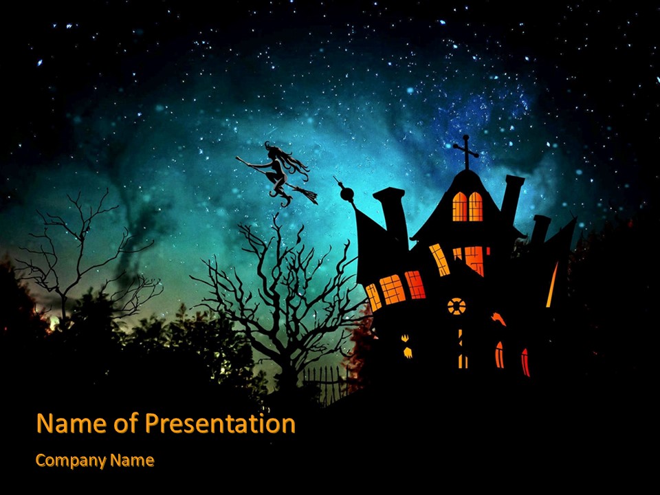 Witch's House - Free Google Slides theme and PowerPoint template
