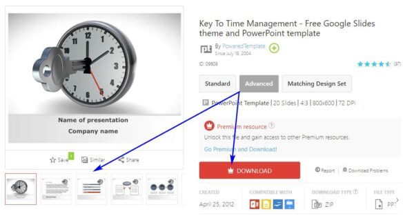 +50 Free Templates for Time Management Presentations - PoweredTemplate Blog