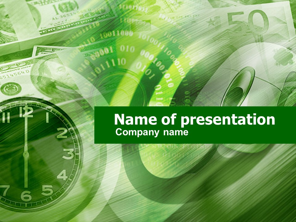 Time Management In Green - Free Google Slides theme and PowerPoint template