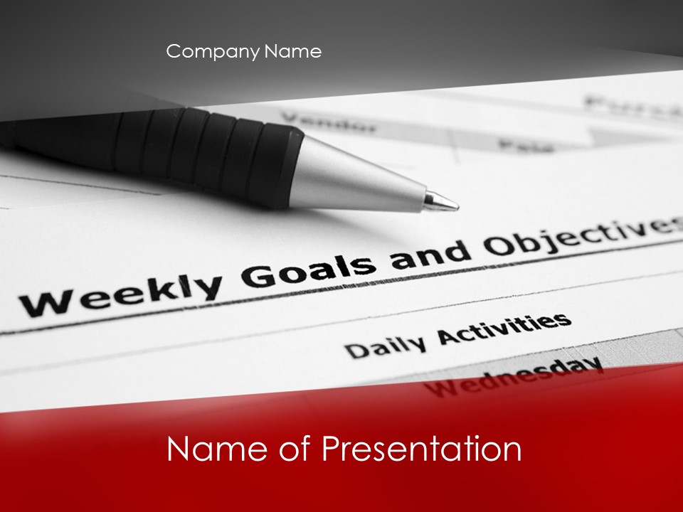 Goals and Objectives - Free Google Slides theme and PowerPoint template