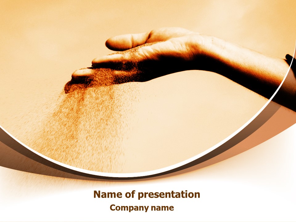 Sand Through Fingers - Free Google Slides theme and PowerPoint template