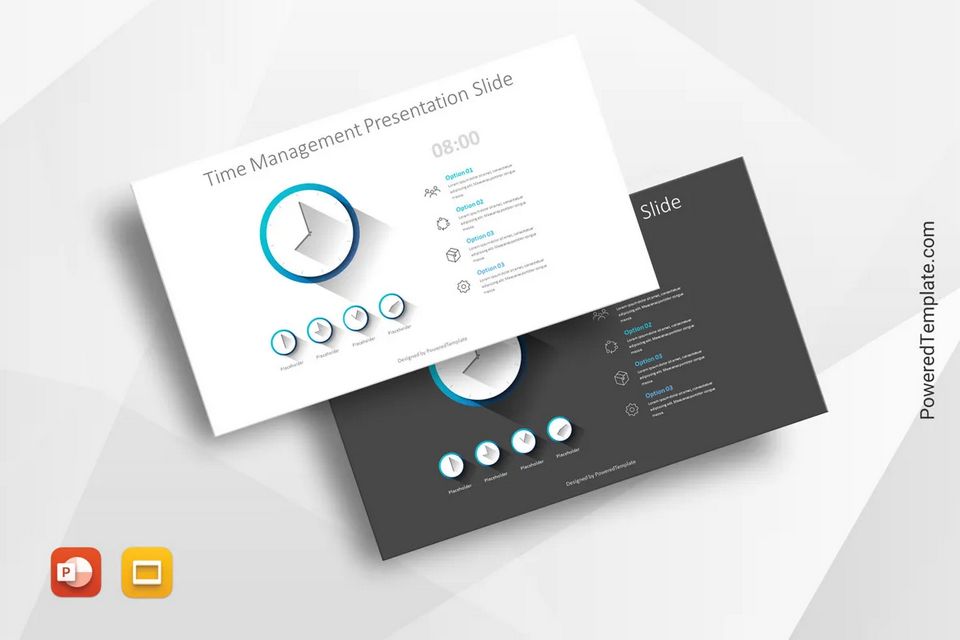 Time Management Presentation Slide - Free Google Slides theme and PowerPoint template