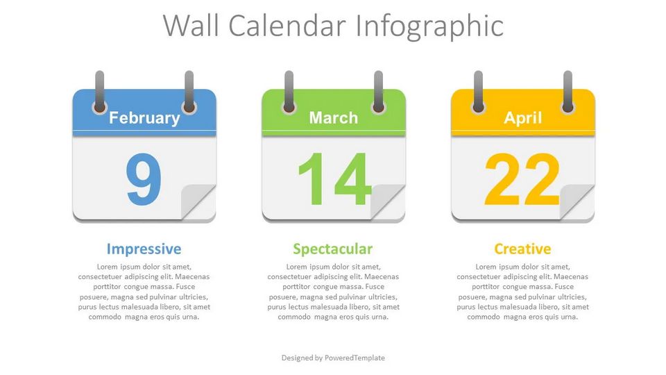 Wall Calendar Concept - Free Google Slides theme and PowerPoint template